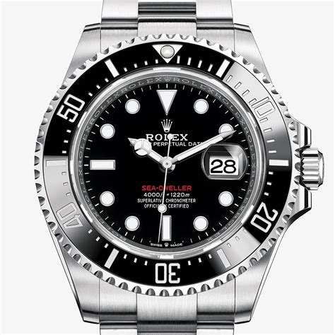 Rolex Sea-Dweller watch size